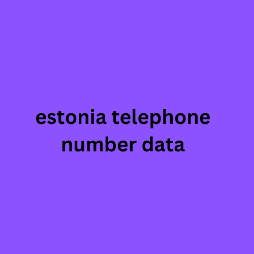 estonia telephone number data