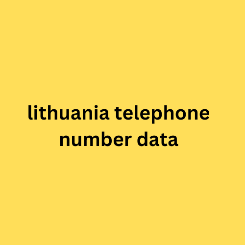 lithuania telephone number data