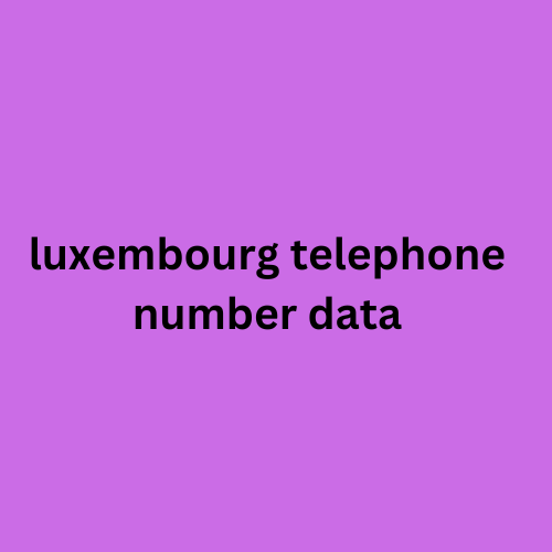 luxembourg telephone number data